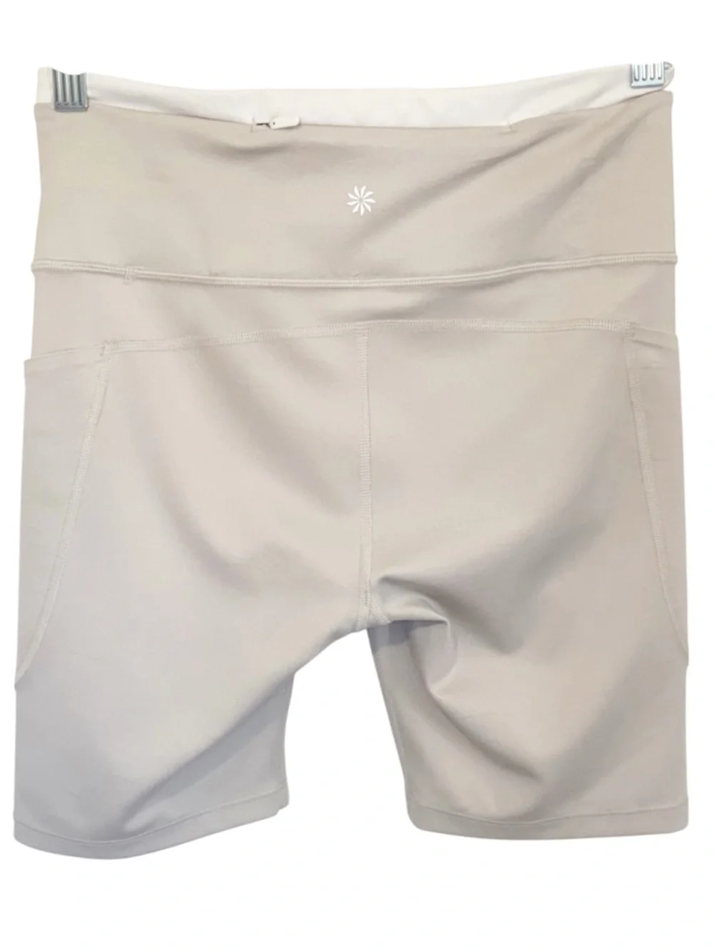 ATHLETA x Allyson Felix Ultimate Stash II Legend 7” Bike Shorts Small Pockets - Picture 2 of 8